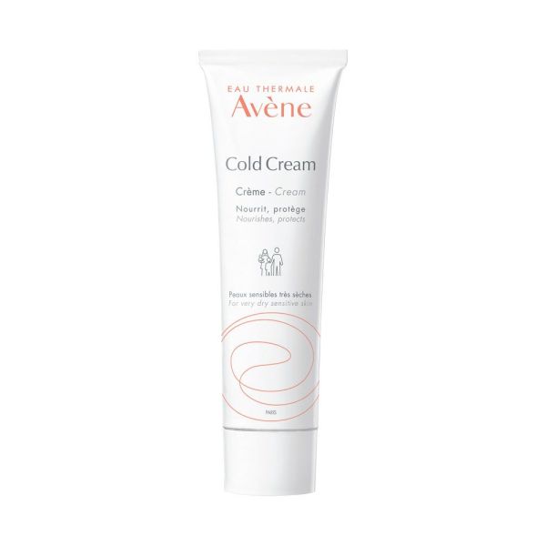 Avene Cold Cream Pour Peaux Seche Et Sensibles Creme Tube 100 Ml 1