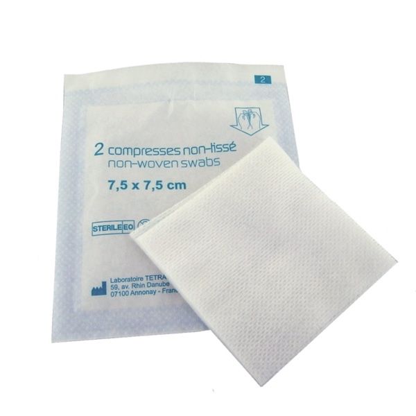 Non Tisse Compress 7.5X7.5 B50