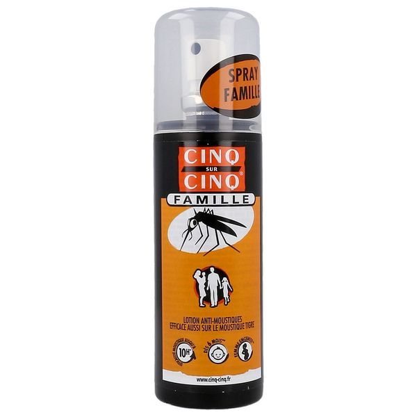 Cinq Sur Cinq Lotion Anti-Moustiques Famille Des 6 Mois 100Ml