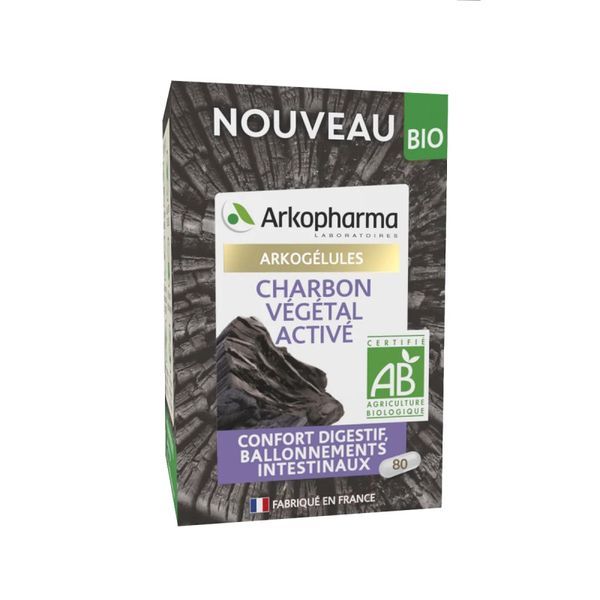 Charbon Vegetal 80 Gel Bio