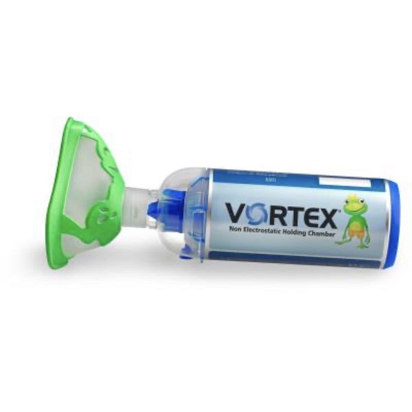 VORTEX CHAMBRE D'INHALATION MASQUE PEDIATRIQUE Chambre d'inhalation avec masque pédiatrique, enfant de moins de 4 ans, (ref. 51G5046), unité