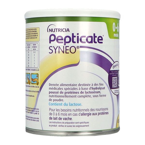 GALLIA BEBE EXPERT PEPTICATE 1 0-6 MOIS Denrée alimentaire destinée à des fins médicales spéciales, bt 450 g