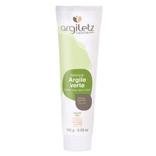 ARGILETZ MASQUE VISAGE Masque à l'argile verte, tube 100 g