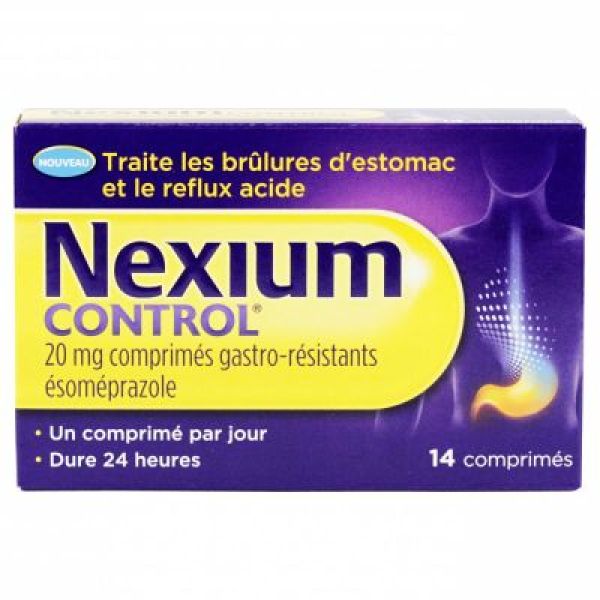 Nexium Control 20 Mg Comprime Gastro-Resistant B/14