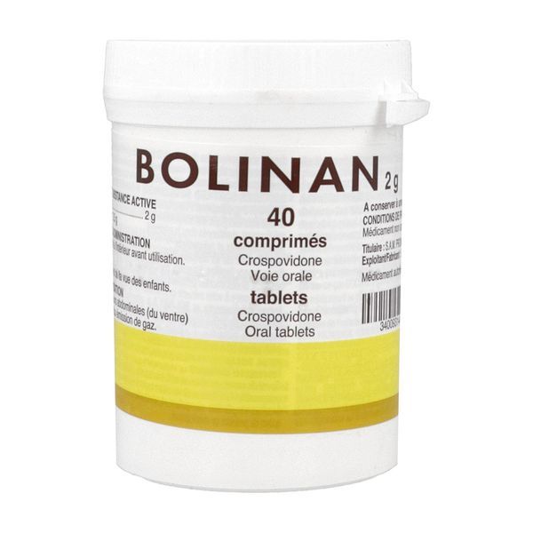 BOLINAN Comprimé 2 g, boîte 2 tubes 20