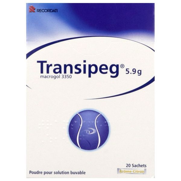 TRANSIPEG Poudre pour solution buvable 5,9 g, boîte 20 sachets