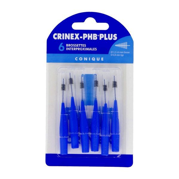 Crinex Phb Plus Conique Plus 1.3 6 Brossettes Interproximales