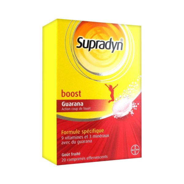 SUPRADYN BOOST EFFERVESCENT BOITE DE 20 COMPRIMES