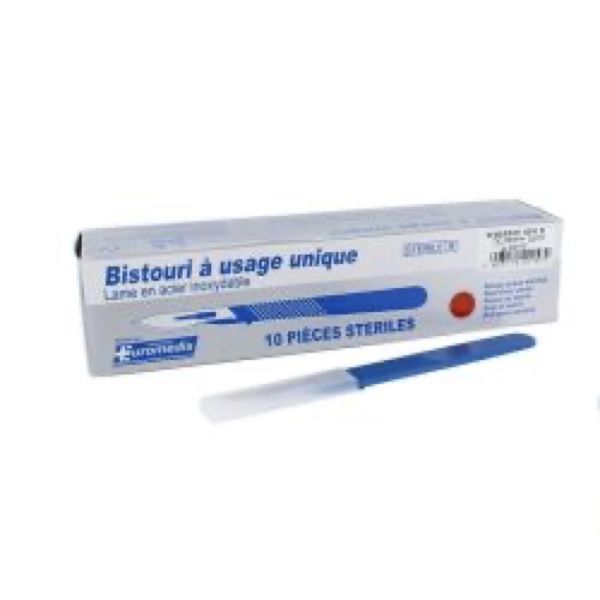 Peters Sterile A Usage Unique Lame N 11 Bist Sach 10