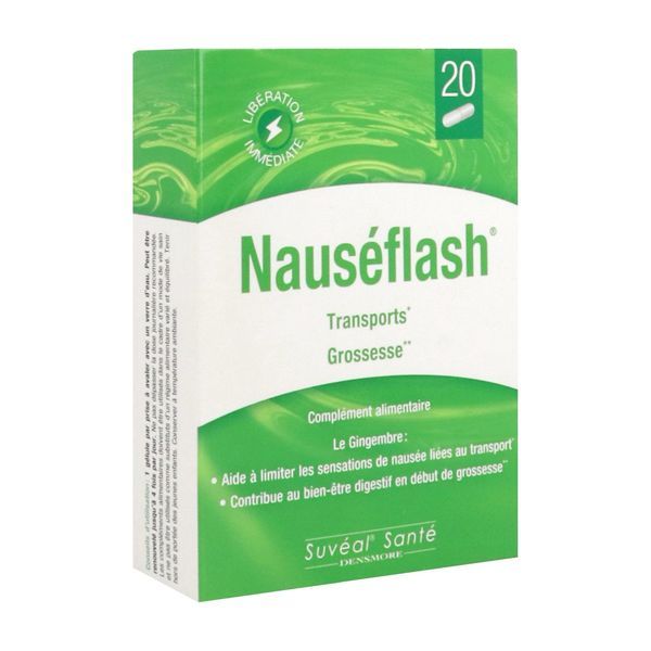 Suvéal Santé Nauséflash 20 Gélules