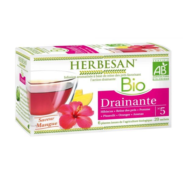 Herbesan Herbesan infusion Drainante BIO - 20 sachets