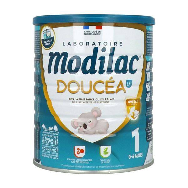MODILAC 1 DOUCEA LF+ Lait pour nourrisson 1er âge, bt 820 g