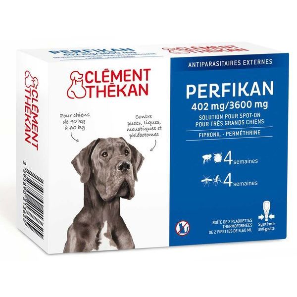 Perfikan 402Mg/3600Mg Solution Pour Spot-On Pour Tres Grands Chiens Pipette 6,6 Ml 4