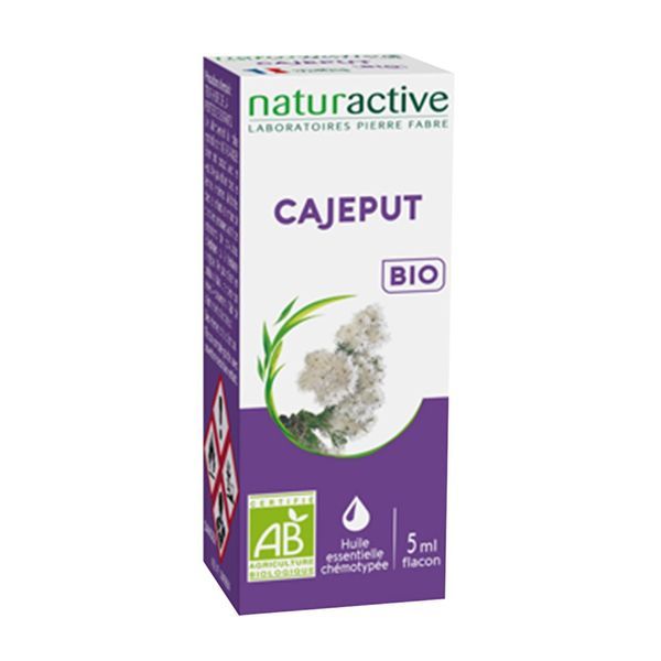 NATURACTIVE BIO HUILE ESSENTIELLE Huile essentielle de cajeput pour diffuseur, fl 5 ml