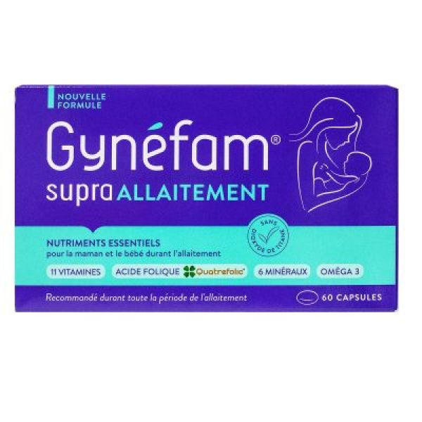 GYNEFAM SUPRA ALLAITEMENT CAPSULE BOITE 60