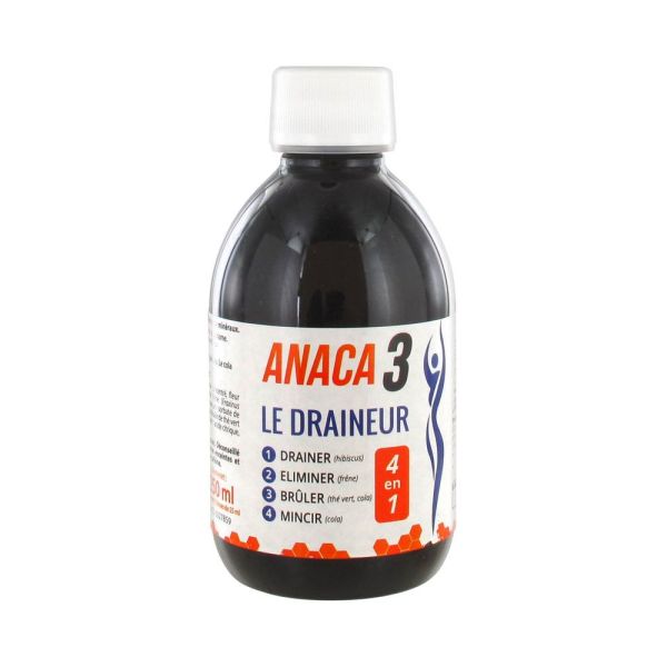 Anaca3 Draineur 4En1 250Ml