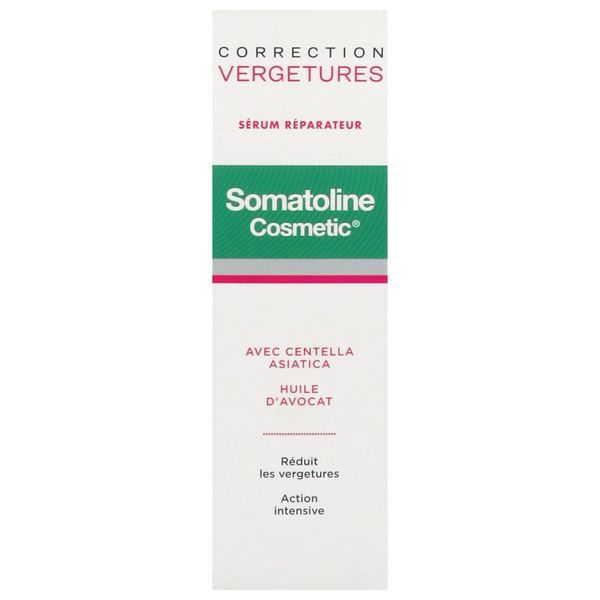 SOMATOLINE COSMETIC CORRECTION VERGETURES SERUM REPARATEUR Sérum concentré anti-vergeture avec centella asiatica et huile d'avocat, tube 100 ml