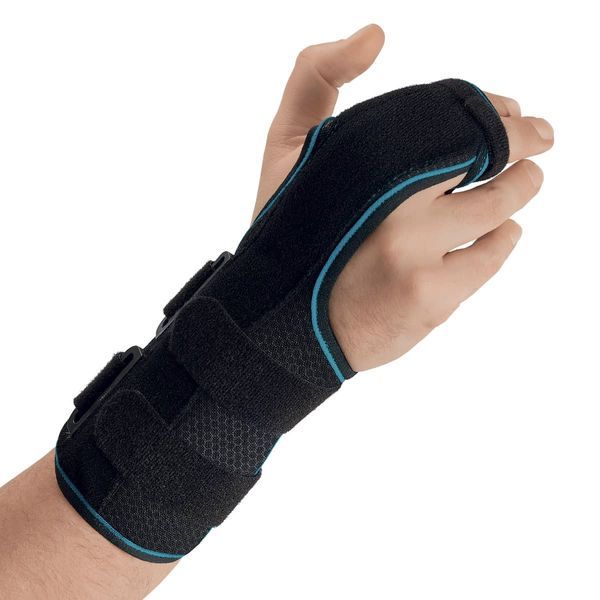 NEO BOXER ORLIMAN POIGNET MAIN DOIGT Orthèse de poignet main doigt d'immobilisation, pour le 2ème et 3ème métacarpes, droit, taille 1 (ref. PM0511.DR1), unité