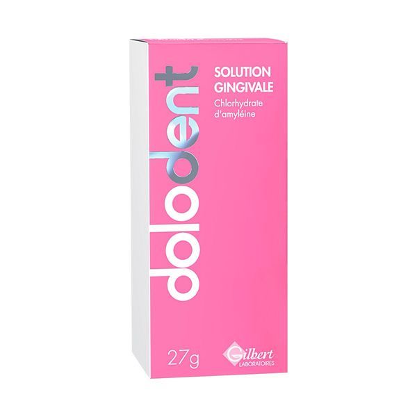 DOLODENT Solution gingivale, boîte 1 flacon 27 g avec pompe