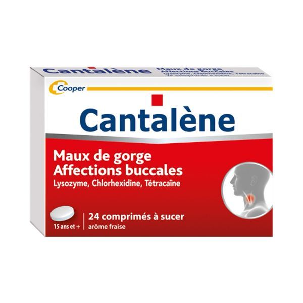 CANTALENE Comprimé à sucer, boîte 24