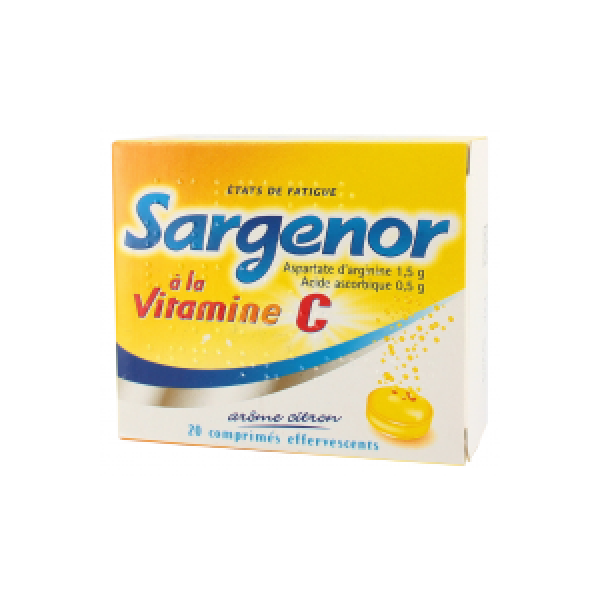 Sargenor A La Vitamine C Comprime Effervescent B/20