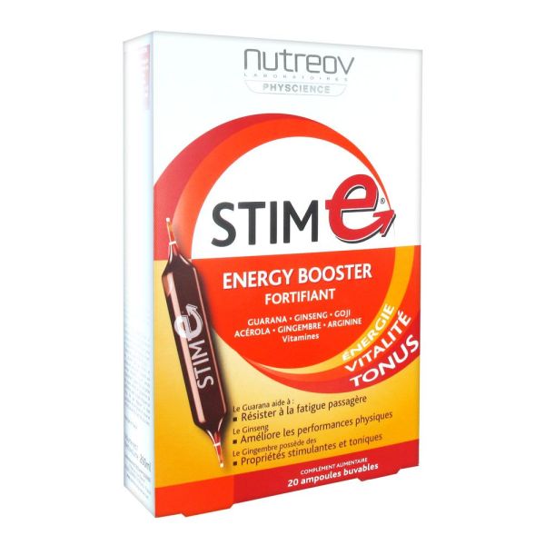 Nutreov Stim E Energy Booster 20 Ampoules