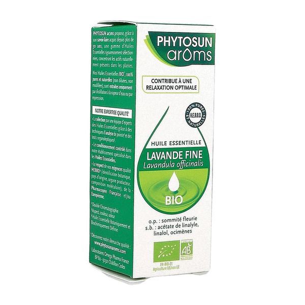PHYTOSUN AROMS HE BIO LAVANDE FINE - LAVANDULA OFFICINALIS 10 ML