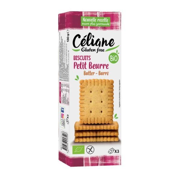 Celiane Biscuit petit beurre BIO - 130 g