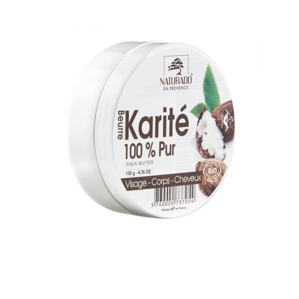 Naturado Beurre karité 100% pur BIO - 135 g