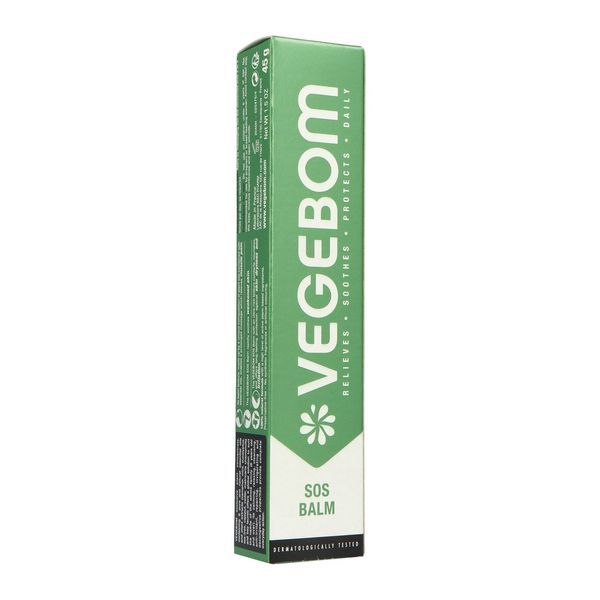 VEGEBOM BAUME SECOURS Baume secours aux extraits de plantes et huiles essentielles, tube 45 g
