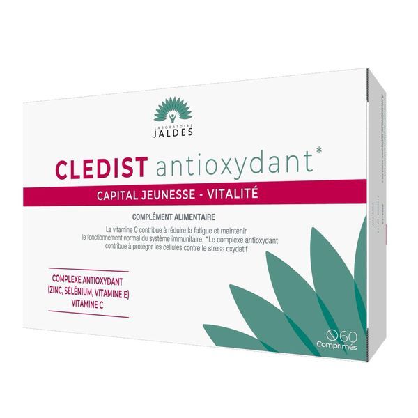 CLEDIST ANTIOXYDANT Comprimé, complément alimentaire antioxydant, bt 60