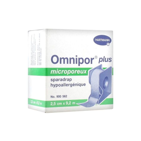 Sparad microp OMNIPOR+2,5cmx9,2m - Dévidoir