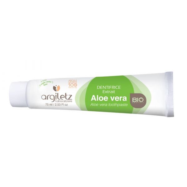 Argiletz Dentifrice aloé vera BIO - 75 ml