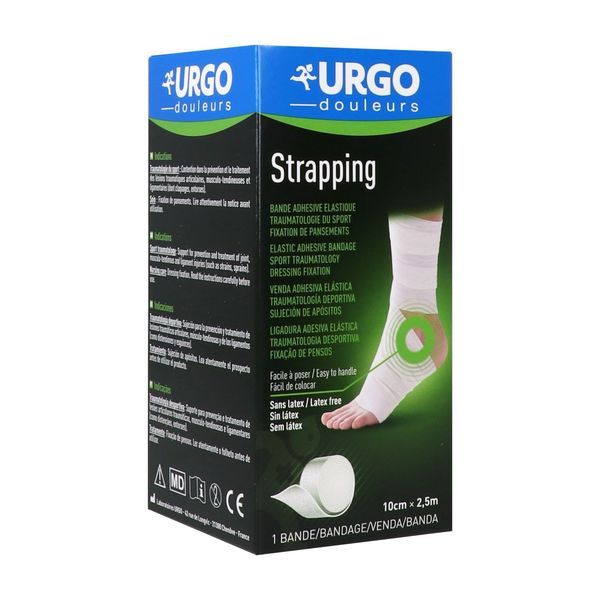 Urgostrapping 10Cm*2,5M Bd Adh Elast 1