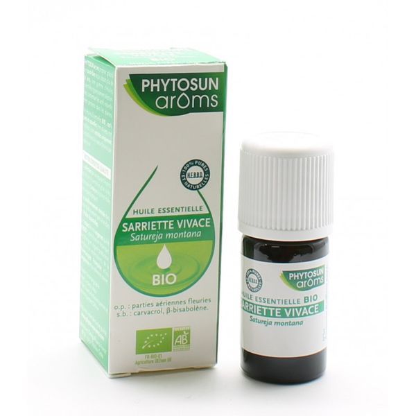 Phytosun Aroms Sarriette Vivace / Satureja Montana Bio Huile Flacon 5 Ml 1