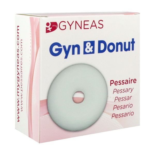 Gyneas Pessaire Gyn&Donut 82 Mm Blanc T5 1