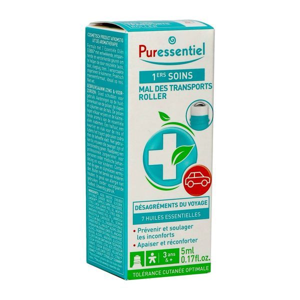 PURESSENTIEL ROLLER MAL TRANSPORTS 5ML