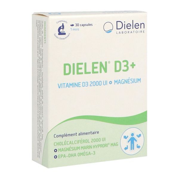 Dielen D3+ Boite De 30 Capsule