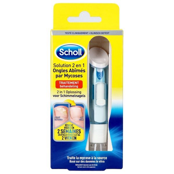 Scholl Solution Mycoses Ongles Sol Liq Flacon 3,8 Ml 1