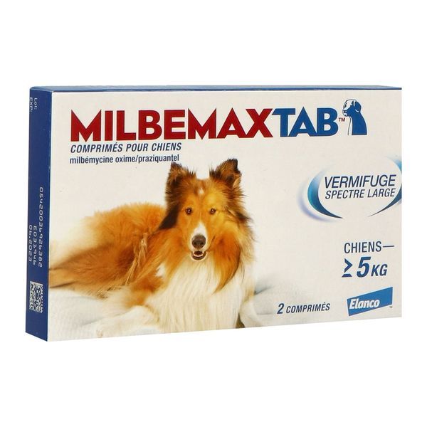 Milbemaxtab Comprimes Pour Chiens Plaq Th-Form 2