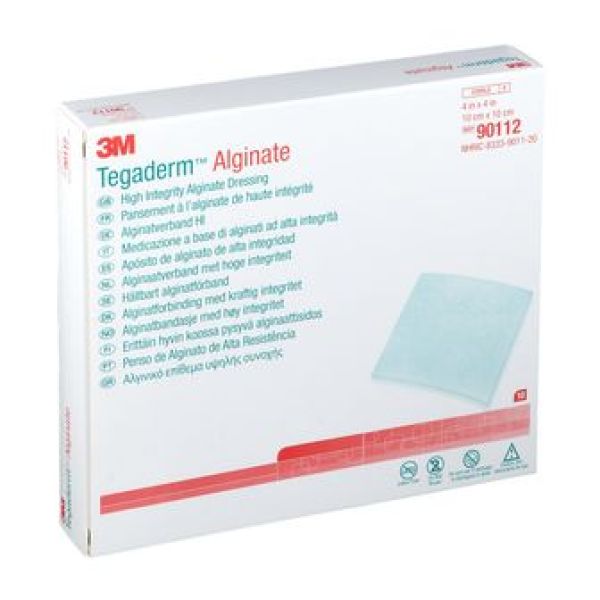 TEGADERM ALGINATE 10X10CM *10