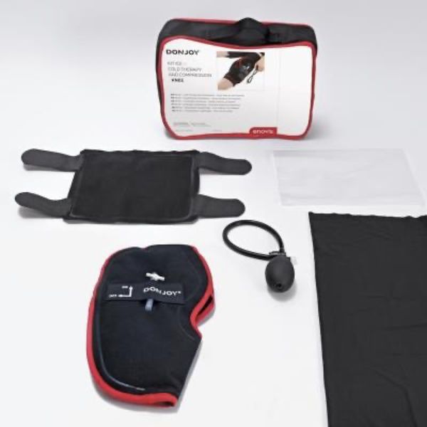 DONJOY KIT ICE GENOU Kit poche de froid pour genou antéro-postérieur, unité