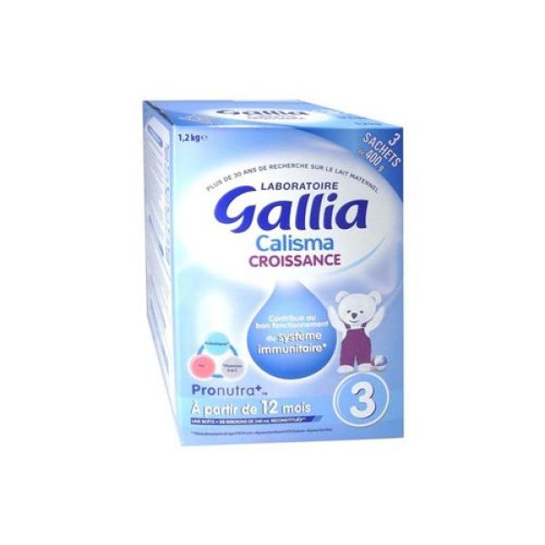 GALLIA CALISMA CROISSANCE Lait de croissance pour nourrisson, bt 1,2 kg