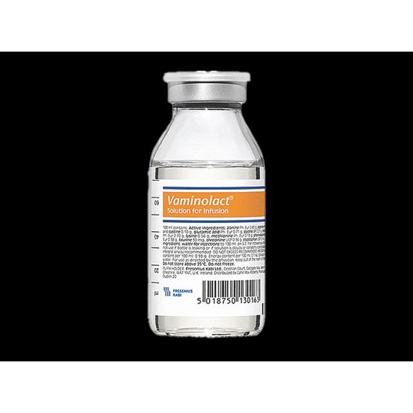 VAMINOLACT Solution injectable pour perfusion, flacon 100 ml