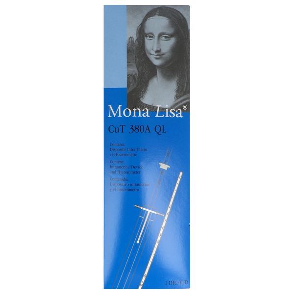 MONA LISA CUT 380A QL Dispositif intrautérin cuprocontraceptif radio-opaque, en forme de T, stérile, unité