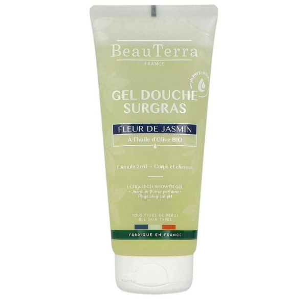 Beauterra Gel Douche Surgras Fleur De Jasmin Tube 200 Ml 1