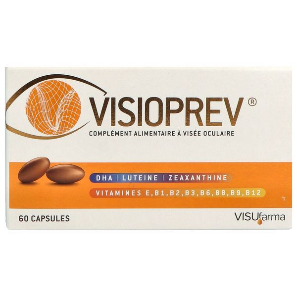 VISUfarma Visioprev 60 Capsules