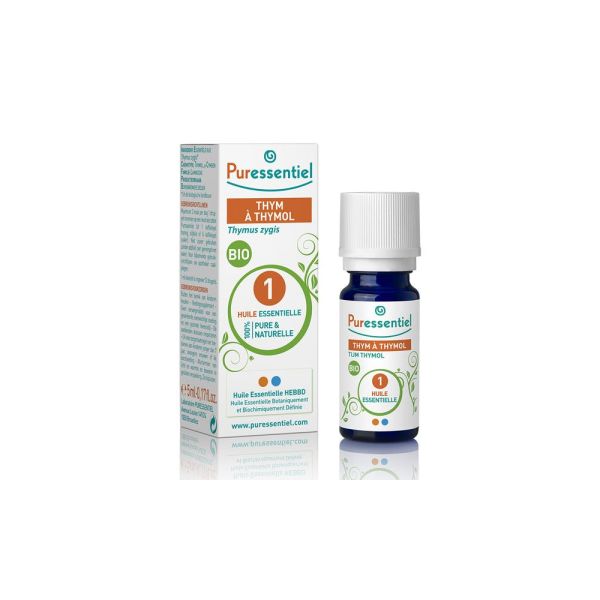 Puressentiel Huile Essentielle Thym A Thymol Bio Liquide Flacon 5 Ml 1