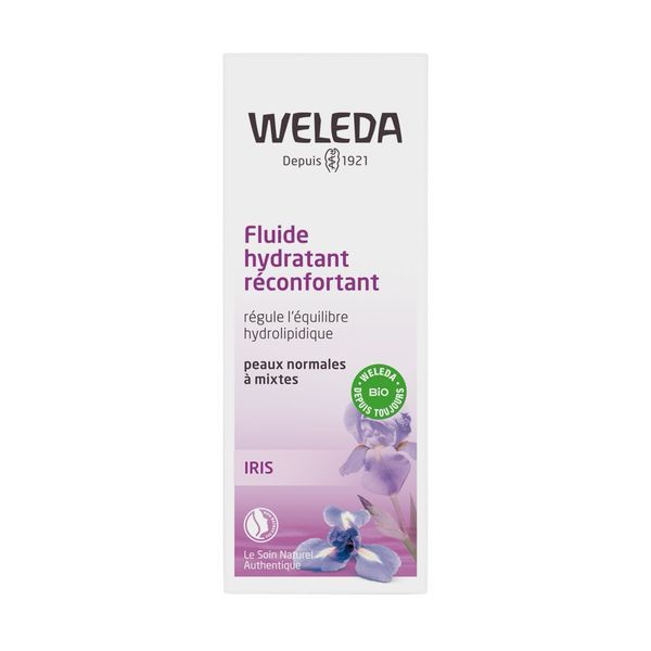 WELEDA IRIS FLUIDE HYDRATANT RECONFORTANT Fluide hydratant réconfortant à l'iris, tube 30 ml
