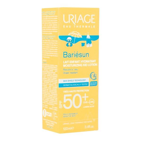 BARIESUN LAIT ENFANT HYDRATANT SPF 50+ Lait solaire hydratant très haute protection, SPF 50+, tube 100 ml